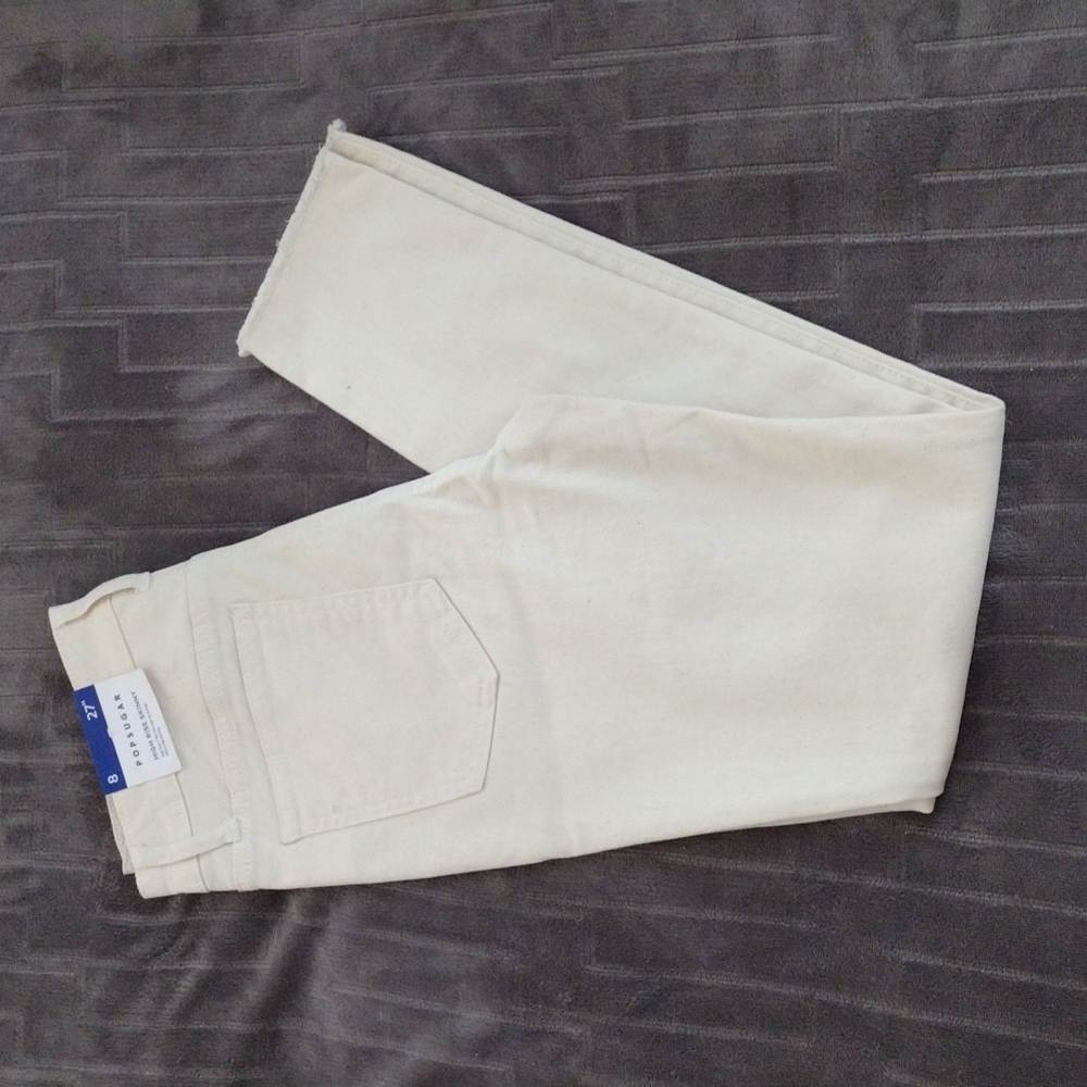 Popsugar Jeans Womens 8 High Rise skinny